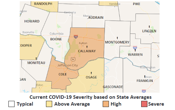 DHSS issues hot spot advisory in Callaway County